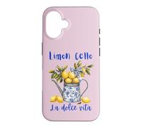 Limoncello La Dolce Vita Italy Coque pour iPhone 16