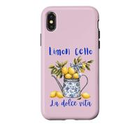 Limoncello La Dolce Vita Italy Coque pour iPhone X/XS