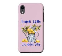Limoncello La Dolce Vita Italy Coque pour iPhone XR