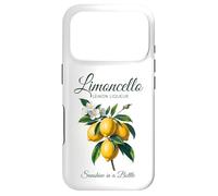 Limoncello Liqueur de Citron Sunshine dans Une Bouteille Fun Fruit Moms Coque pour iPhone 17 Pro