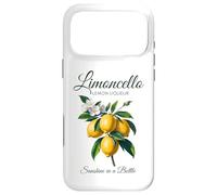Limoncello Liqueur de Citron Sunshine dans Une Bouteille Fun Fruit Moms Coque pour iPhone 17 Pro Max