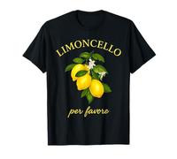 Limoncello per Favore Citron Italie Cocktail Amalfi T-Shirt