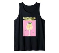 Limoncello Spritz Cocktail Vacances d'été Boisson rétro Débardeur