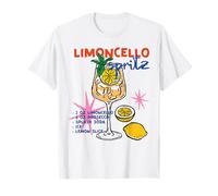 Limoncello Spritz Recette de Cocktail Italienne esthétique T-Shirt
