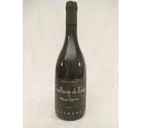 limoux domaine cathare guilhem de fesles rouge 2012 - languedoc france - une bouteille de vin