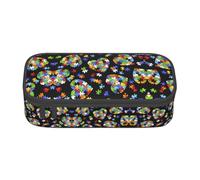 LimPac Trousse de sensibilisation à l'autisme - Grande capacité - Avec fermeture éclair - Pour maquillage - Pour le bureau et le collège