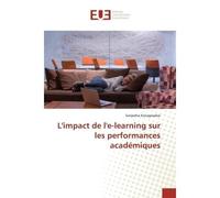 L'impact de l'e-learning sur les performances académiques - Sanjeeha Kanagasabai - Universitaires Europeennes - broché - Livre
