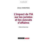 L'impact De L'ia Sur Les Juristes Et Avocats D'affaires
