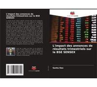 L'impact Des Annonces De Résultats Trimestriels Sur Le Bse Sensex (French Edition)