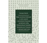 L'impact des déterminants culturels sur l'étendue des...