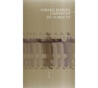 L'Imparfait du subjectif