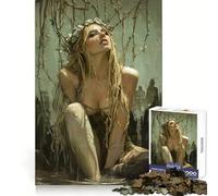 L'Impératrice de la Renaissance Épanouie, Nymphe des Forêts, Puzzle de 1000 Pièces pour Adolescents, Jeu de Réflexion, Passe-Temps Calme, Découpe Précise, Joli Cadeau 50x75cm