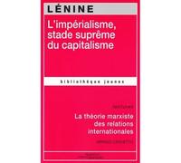 L'impérialisme, stade suprême du capitalisme - Vladimir Ilitch Oulianov Lénine - Science Marxiste Eds - broché - Essai
