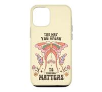 L'Importance de Votre Dialogue Intérieur Affirmation Coque pour iPhone 12/12 Pro