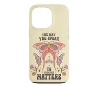 L'Importance de Votre Dialogue Intérieur Affirmation Coque pour iPhone 13 Pro