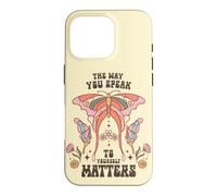 L'Importance de Votre Dialogue Intérieur Affirmation Coque pour iPhone 16 Pro