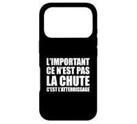 L'important ce n'est Pas la Chute, C'est l'atterrissage Coque pour iPhone 17 Pro