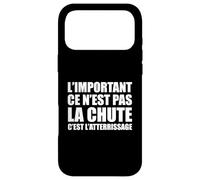 L'important ce n'est Pas la Chute, C'est l'atterrissage Coque pour iPhone 17 Pro Max