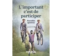 L'important c'est de participer - Collectif - L'aube Eds De - Poche - Nouvelles