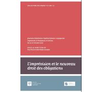 L'imprévision et le nouveau droit des obligations Journées Capitant bilatérales franco-espagnoles organisées à Perpignan et Gérone, les 27 et 28 juin 2022 - Yves Picod - Societe Legislation Comparee -