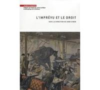 L'imprévu et le droit Anne Simon (Auteur)