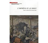 L'imprévu et le droit - Anne Simon - Mare & Martin - broché - Etude