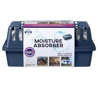Limpro Attrape-humidité - Lot de 4 - 900 g - Avec huit recharges - Pearls - Absorbe jusqu'à 50 % d'humidité en plus