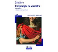 Molière – L'Impromptu de Versailles – Théâtre – Gallimard Poche