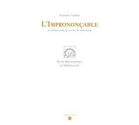 L'imprononçable : ce nom scellé au revers de notre nom - Francine Carrillo - Labor Et Fides - broché - Essai