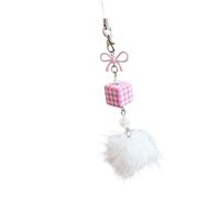 Limtula 1. Élégant porte-clés en alliage avec ours en peluche / nœud papillon pour accessoire de mode quotidien mignon chaîne bowknot, Corde de suspension, Little bear