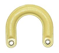 Limtula 1 poignée de sac incurvée en polyuréthane pour une prise en main confortable et une installation facile pour les femmes et les amateurs de mode poignée de sac à main élégante, jaune, One Size