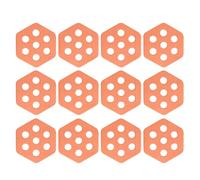 Limtula 12 pièces Planches de Surf hexagonales Tapis de Tractions Tapis antidérapants Tapis de Pont Premium pour skimboards Sports Nautiques Planches de Surf Tractions Planches de Surf