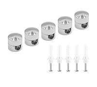Limtula 5pcs Cable Gestion des Ancrages De Corde Tendre Les Porte-Fils en Aluminium pour Les Assemblages D'éclairage Et Décor
