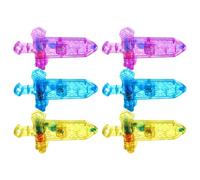 Limtula 6 pièces épées Lumineuses Pistolet à Eau gicleur d ' Eau Jouet pour Jeu en Plein air Plage fête activité de Rassemblement LED Pistolets Lumineux