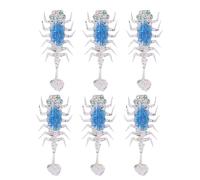 Limtula 6 pièces leurre Artificiel Flottant avec Paillettes Queue de pagaie nageurs Flotteur leurre de pêche simulations Mille-Pattes appâts Paddle Tail Swimbaits