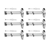 Limtula 6 Pièces Présentoir De Pont Flottant Planche À roulettes Rangement Présentoir Facile Installer Cintre Planche roulettes en Métal avec Trous Vis