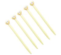 Limtula à bille à Action torsadée, 6 pièces, à bille en en forme de cœur, stylos d ' affaires élégants