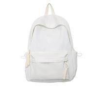 Limtula à en nylon de capacité, à de, White | d ' école de couleur unie avec rangement pratique, à en Nylon pour ordinateur portable pour une