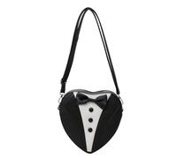 Limtula À Main Drôle De Noeud Papillon Des Femmes Avec La Chaîne Bandoulière Mode Petit Bandoulière En Forme Coeur Cuir D'unité Centrale Pour Faire Du Shopping