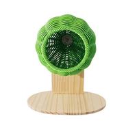 Limtula Abri pour Oiseaux en rotin, nid d ' Oiseaux Pratique pour Animaux de Compagnie, Facile à Nettoyer, adapté à Un Usage intérieur, nid en rotin