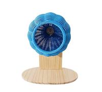 Limtula Abri pour Oiseaux en rotin, nid d ' Oiseaux Pratique pour Animaux de Compagnie, Facile à Nettoyer, adapté à Un Usage intérieur, nid en rotin