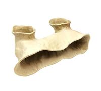 Limtula Abri sous Roche côtière pour Aquarium, pour Bernard-l'ermite et Petits crustacés, décoration d'habitat ventilé avec Accessoires d'aquarium pour abri à crevettes