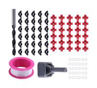 Limtula Abs Plastique Automatic Voleur Boisonneur avec Mamelon De Mamelon en Acier Inoxydable Tasse d'eau pour Les Canards Hentières Hygiénique Easy Assembly Poulet Poulet Cup De Coupe