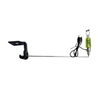 Limtula Accessoire d ' Alarme de Morsure de Canne à pêche de 17cm, avec Clip de Canne à Rapide, Bras en métal pour la pêche en lac, en rivière et à la Carpe en extérieur