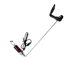 Limtula Accessoire d ' Alarme de Morsure de Canne à pêche de 17cm, avec Clip de Canne à Rapide, Bras en métal pour la pêche en lac, en rivière et à la Carpe en extérieur