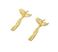 Limtula Accessoire de bijoux sur le thème des phénix, collier/boucles d ' oreilles/bagues faits à la main, adapté à toutes les tenues, bijoux en alliage à la mode