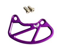 Limtula Accessoire de Garde-chaîne | de transmission pour cyclisme quotidien, protecteur de plateau en métal, deux vis, disposition du cadre