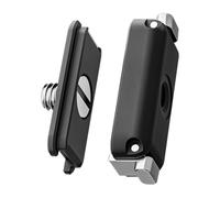 Limtula Adaptateur de caméra à à dégagement Rapide Universel, Conception de Surfaces antidérapantes, Construction métallique Robuste pour équipement de cinéma, à dégagement Rapide en Aluminium