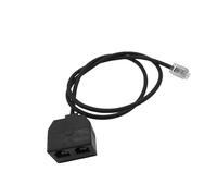 Limtula Adaptateur de Formation téléphonique répartiteur RJ9 Y, 1pc | Rallonge pour écouter et parler simultanément sur des téléphones avec transmission vocale claire dans un