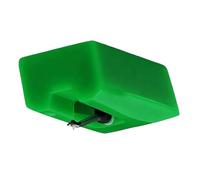 Limtula Aiguille de suivi précise de remplacement pour cartouches AT-VMN95E VMN95C Platines Tournantes Pointe verte Brosse incluse Remplacement de cartouche phono